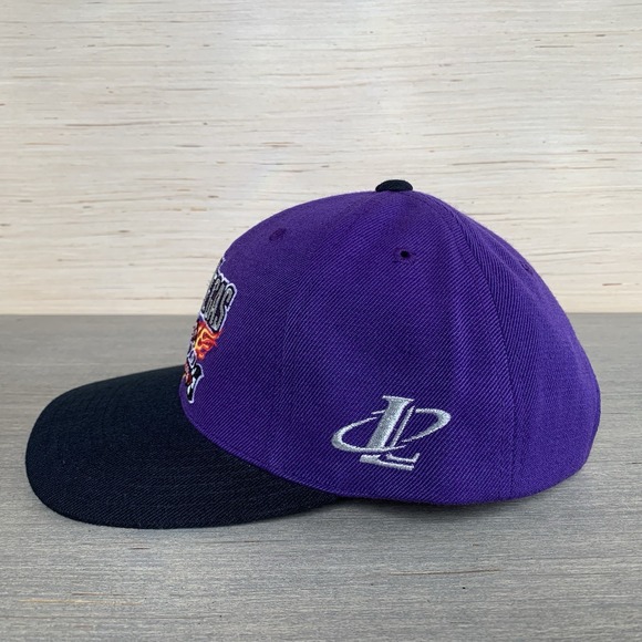 Vintage 1998 Las Vegas Inaugural 400 Racing Limited Edition Purple Snapback Hat - Picture 4 of 10